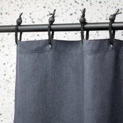 100% Organic Hemp Curtain - Natural Fabric Draperies for Living Room & Bedroom, 73.5 x 72" 24 Vendor-unknown MONTEBELLO 73.5 X 72