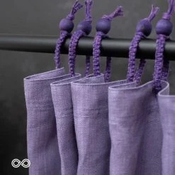 100% Organic Hemp Curtain - Natural Fabric Draperies for Living Room & Bedroom, 73.5 x 72" 39 Vendor-unknown MONTEBELLO 73.5 X 72