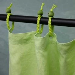 Vendor-unknown BedBath 73x72 Hemp Shower Curtain 100% Organic PVC-free (Full Size) (MONTEBELLO)