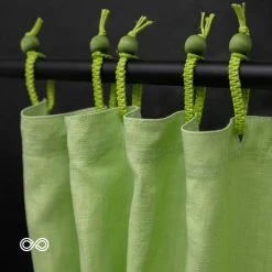 100% Organic Hemp Curtain - Natural Fabric Draperies for Living Room & Bedroom, 73.5 x 72" 41 Vendor-unknown MONTEBELLO 73.5 X 72