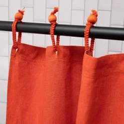 Vendor-unknown BedBath 73x72 Hemp Shower Curtain 100% Organic PVC-free (Full Size) (MONTEBELLO)