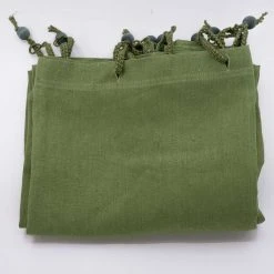 24" x 86" Hemp Curtain Panel with Rings - Natural Living Room Curtains for Home Sweet Home Collection 10 Vendor-unknown Hemp Curtain Panel 24