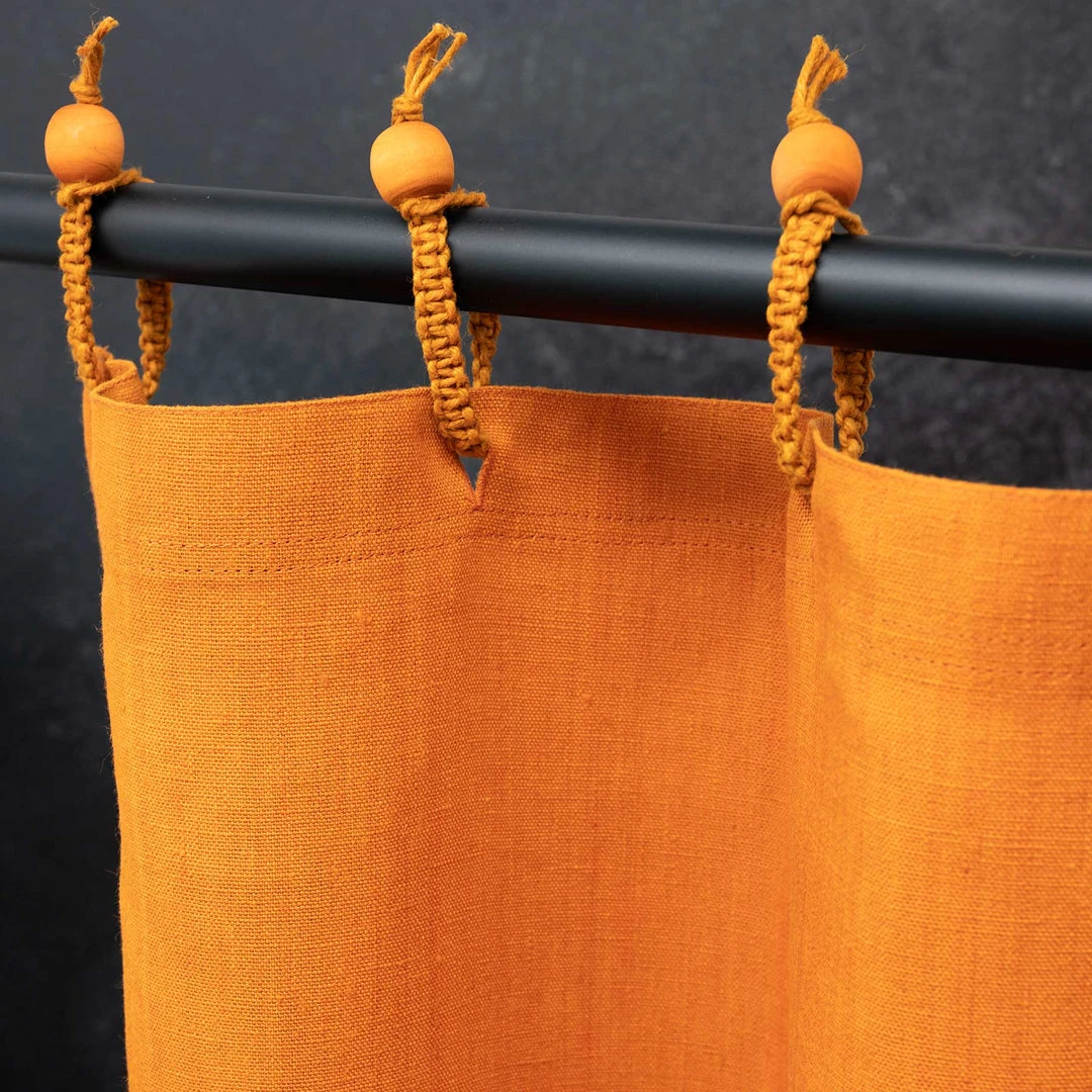 48x72 Organic Hemp Shower Curtain | PVC-Free, Eco-Friendly Stall Size | Montebello Design by BedBath 25 Vendor-unknown 48x72 Hemp Shower Curtain 100% Organic PVC-free (Stall Size) (MONTEBELLO) BedBath