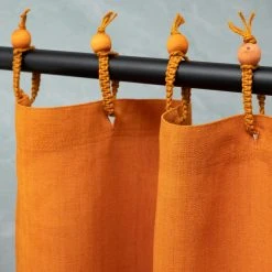 Vendor-unknown BedBath 73x72 Hemp Shower Curtain 100% Organic PVC-free (Full Size) (MONTEBELLO)