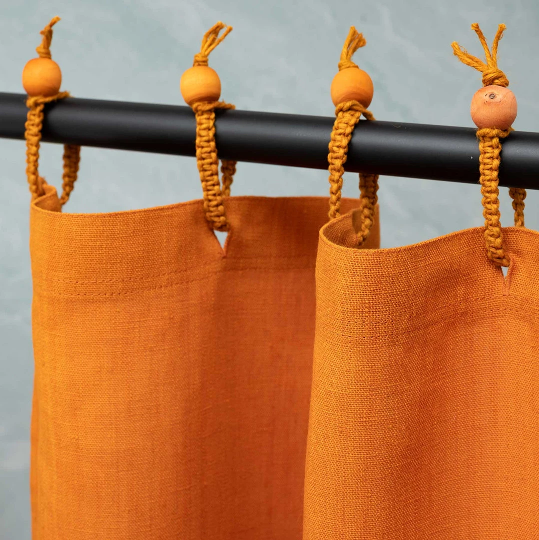 48x72 Organic Hemp Shower Curtain | PVC-Free, Eco-Friendly Stall Size | Montebello Design by BedBath 21 Vendor-unknown 48x72 Hemp Shower Curtain 100% Organic PVC-free (Stall Size) (MONTEBELLO) BedBath