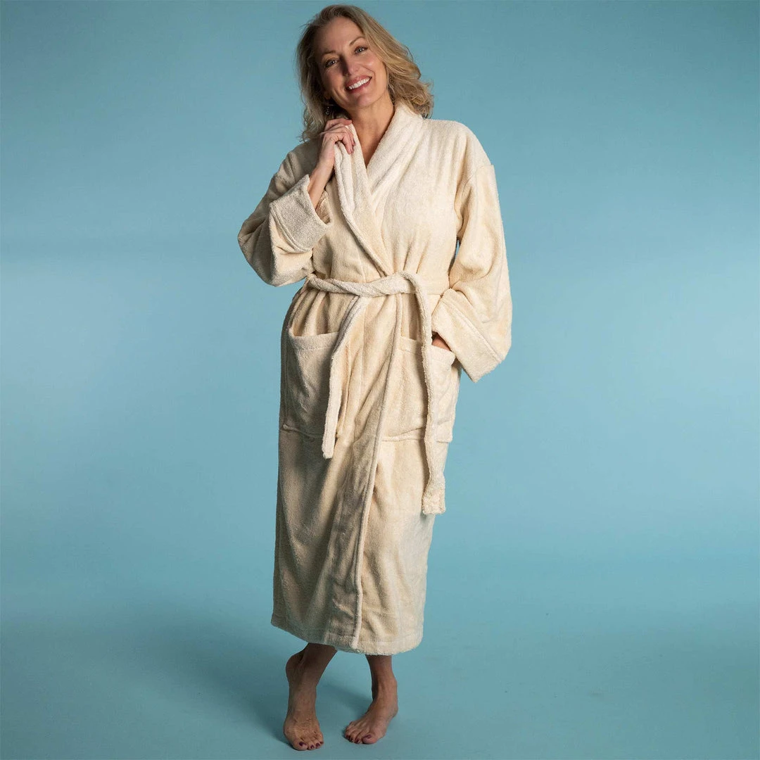 BedBath Organic Hemp Terry Bathrobe for Men & Women | Unisex Hemp Lovers Collection 1 Vendor-unknown BedBath Organic Hemp Terry Bathrobe (Unisex)
