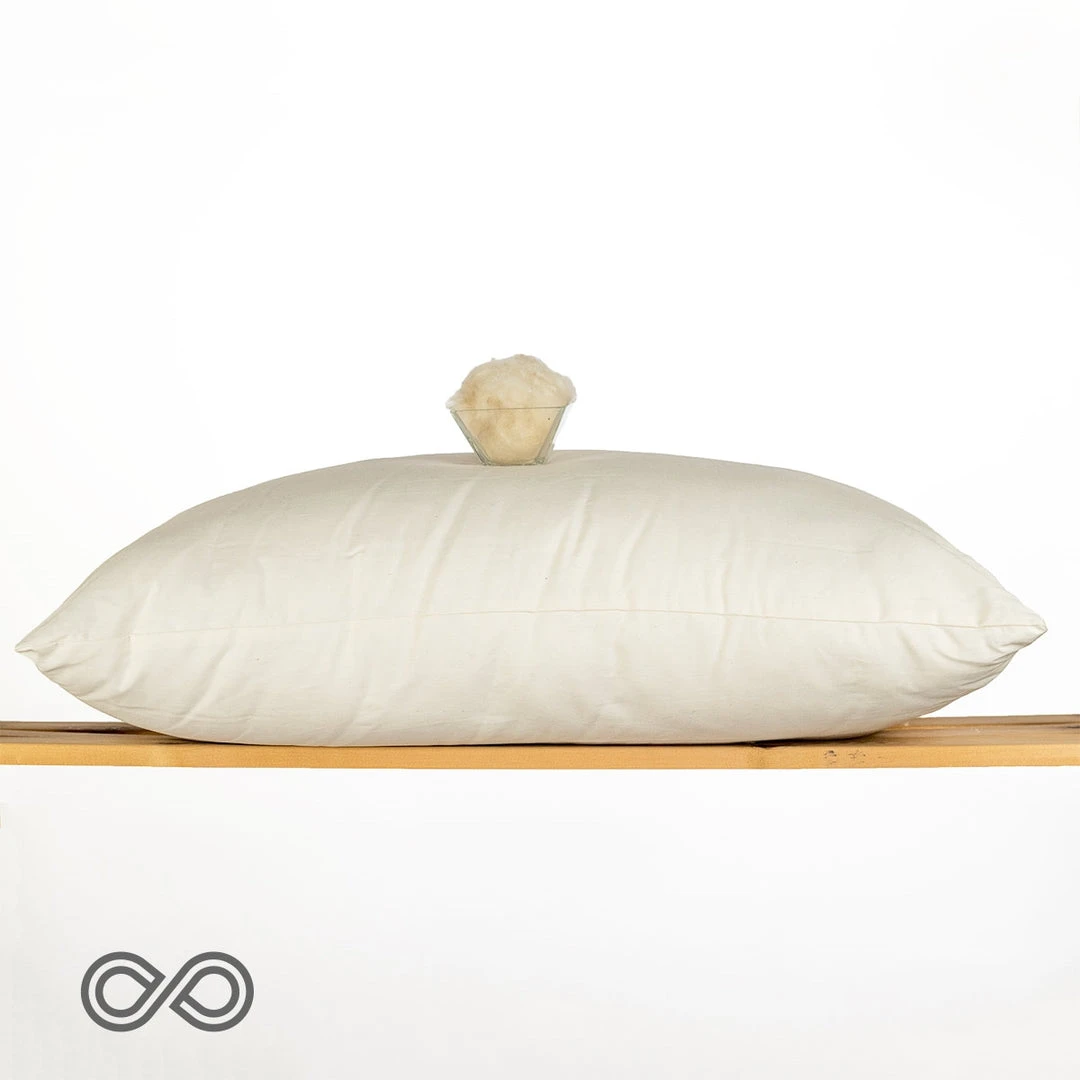 100% Organic Cotton Pillows by BedBath Specialty - Travel, Sofa, Bolster (Made in USA) 2 Vendor-unknown BedBath Specialty 100% Organic Pillows (Travel, Sofa, Bolster) (Made In USA)