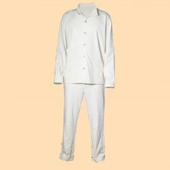 Vendor-unknown Sleepwear BONN Elastic-free Organic Prima Cotton Jersey Pajama Set (Men's Top & Bottom)