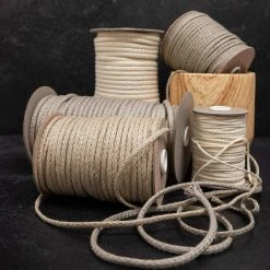 Vendor-unknown DIY 3.5mm Hemp Braided Cord - 50m Roll (~164') - Eco-Friendly Crafting Material 6 Vendor-unknown DIY 3.5mm Hemp Braided Cord (50m Roll; ~164')
