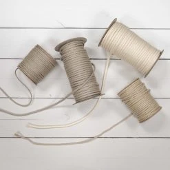 Vendor-unknown 6.4mm Hemp Braided Cords - 50m Roll; ~164'