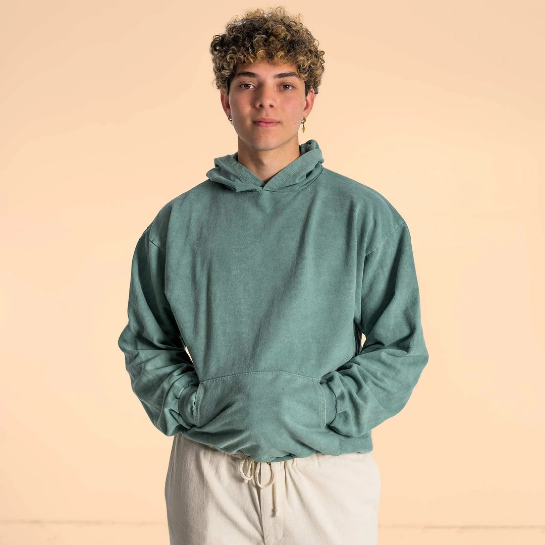 CARMEL VALLEY 100% Organic Cotton Unisex Hoodie - Medium Weight, Made in USA 3 Vendor-unknown CARMEL VALLEY 100% Organic Cotton Medium Weight Hoodie (Made In USA) (Unisex)