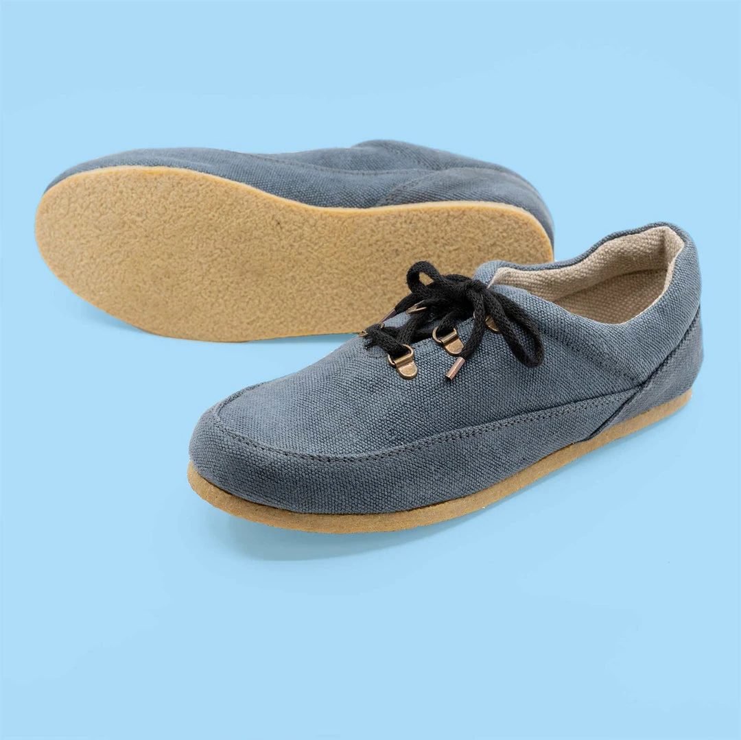 CASTLEROCK Zero-Drop Men's Hemp Shoes with Natural Rubber Sole - Eco-Friendly & Comfortable Footwear 6 CASTLEROCK Zero-Drop Men's Hemp Shoes With Natural Rubber Sole