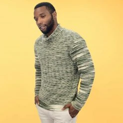 Vendor-unknown Warmwear & Outerwear CHAMONIX Roll-Top 100% Hemp Sweater (Unisex)