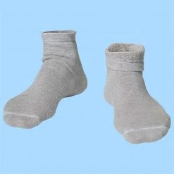 CHESHIRE 99% Organic Linen Terry Anklet Golf Socks