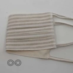 Vendor-unknown Face Coverings CLEARBROOK 2-Layer Reversible Hemp - Organic Cotton Face Mouth Mask With Filter Pocket (Elastic-Free) (Washable)