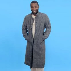 Vendor-unknown MATRIX 100% Organic Hemp Coat (Unisex)
