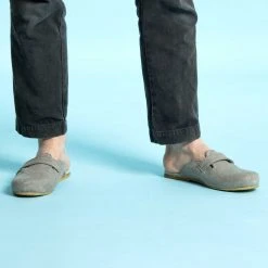 Rawganique COLORADO SPRINGS Organic Linen Clogs Sandals Slippers for Men | Natural Rubber Soles | Sizes 7-13 17 Rawganique COLORADO SPRINGS Organic Linen Clogs Sandals Slippers (Natural Rubber Soles) (Men's 7-13)