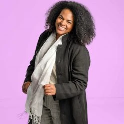 DA VINCI COAT Organic Hemp Hooded Coat - Black | Eco-Friendly Warmwear for Men & Women 36 Vendor-unknown Warmwear & Outerwear DA VINCI COAT Organic Hemp Hooded Coat Lined With Organic Cotton Fleece (Black)