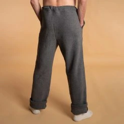 Vendor-unknown DEBUSSY Elastic-free 100% Organic Cotton Fleece Sweat Pants (Unisex)