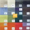 Vendor-unknown DIY Swatch Book 6: Woven Hemp Fabric In 19 Colors (2 Booklets) (Interior Design)