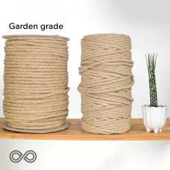 Ropes 6mm Hemp Rope - Gardening Grade (3kg Roll)