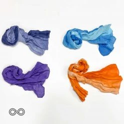 TAORMINA 100% Organic Hemp Scarf - Lightweight Gauzy Warmwear for Women (24" X 70") 36 Vendor-unknown TAORMINA 100% Organic Hemp Scarf (24