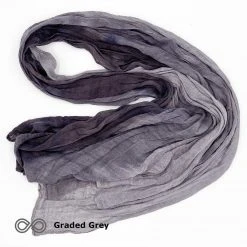 TAORMINA 100% Organic Hemp Scarf - Lightweight Gauzy Warmwear for Women (24" X 70") 37 Vendor-unknown TAORMINA 100% Organic Hemp Scarf (24