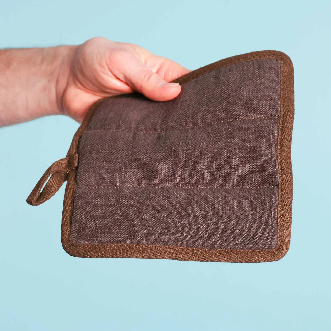 SAMSARA Organic Hemp Oven Mitt - 100% Organic Cotton Fill, No Fire Retardants, No Plastic, No Polyester, OC Thread - Eco-Friendly Kitchen Essential 4 Vendor-unknown SAMSARA Organic Hemp Oven Mitt (100% Organic Cotton Fill) (No Fire Retardants, No Plastic, No Polyester, OC Thread) Kitchen