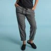 Vendor-unknown AMANDA 100% Organic Cotton Fleece Slim Jogger Pants Bottoms