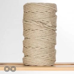 Ropes 6mm Organic Hemp Rope (3kg Roll)