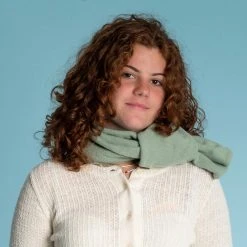 Vendor-unknown HURON Reversible 100% Organic Cotton Fleece - Jersey Scarf (Unisex)