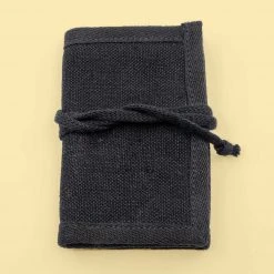 Vendor-unknown IDAHO 100% Organic Hemp Trifold Wallet (Plastic-free, Vegan, Velcro-free)(3.5x5) ShoesBags&More
