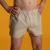 Vendor-unknown JOEY Biodegradable Elastic Edition 100% Organic Hemp Boxer Shorts (OC Thread, Nut Button, Organic Elastic) Men