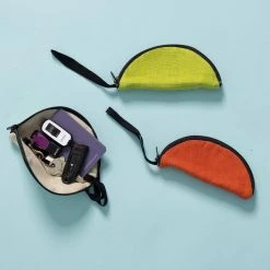 Vendor-unknown MESA Organic Hemp Key Holder / Zippered Pouch / Change Wallet / Gadget Organizer (Plastic-free)