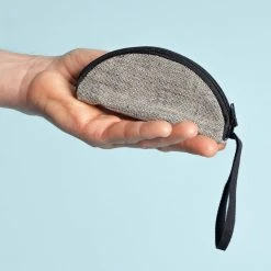 Vendor-unknown MESA Organic Hemp Key Holder / Zippered Pouch / Change Wallet / Gadget Organizer (Plastic-free)