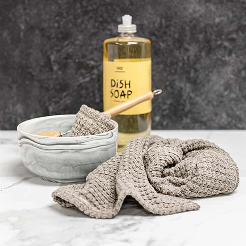 BedBath LONDONBERRY 100% Organic Linen Knit Wash Cloth - Eco-Friendly Dish Towel (Plastic-Free) 6 Towels BedBath LONDONBERRY 100% Organic Linen Knit Wash Cloth - Dish Towel (Plastic-free)