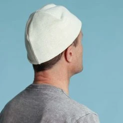 Vendor-unknown TALLAHASSEE 100% Organic Hemp Beanie Toque Hat (2-layer Jersey) Sports & Outdoor