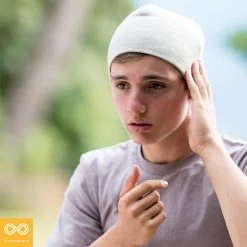 Vendor-unknown TALLAHASSEE 100% Organic Hemp Beanie Toque Hat (2-layer Jersey) Sports & Outdoor