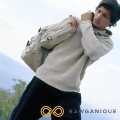 Cornwall Men's 100% Hemp Hooded Sweater | Eco-Friendly & Comfortable | Rawganique 29 Vendor-unknown Cornwall Men's 100% Hemp Hooded Sweater Tops