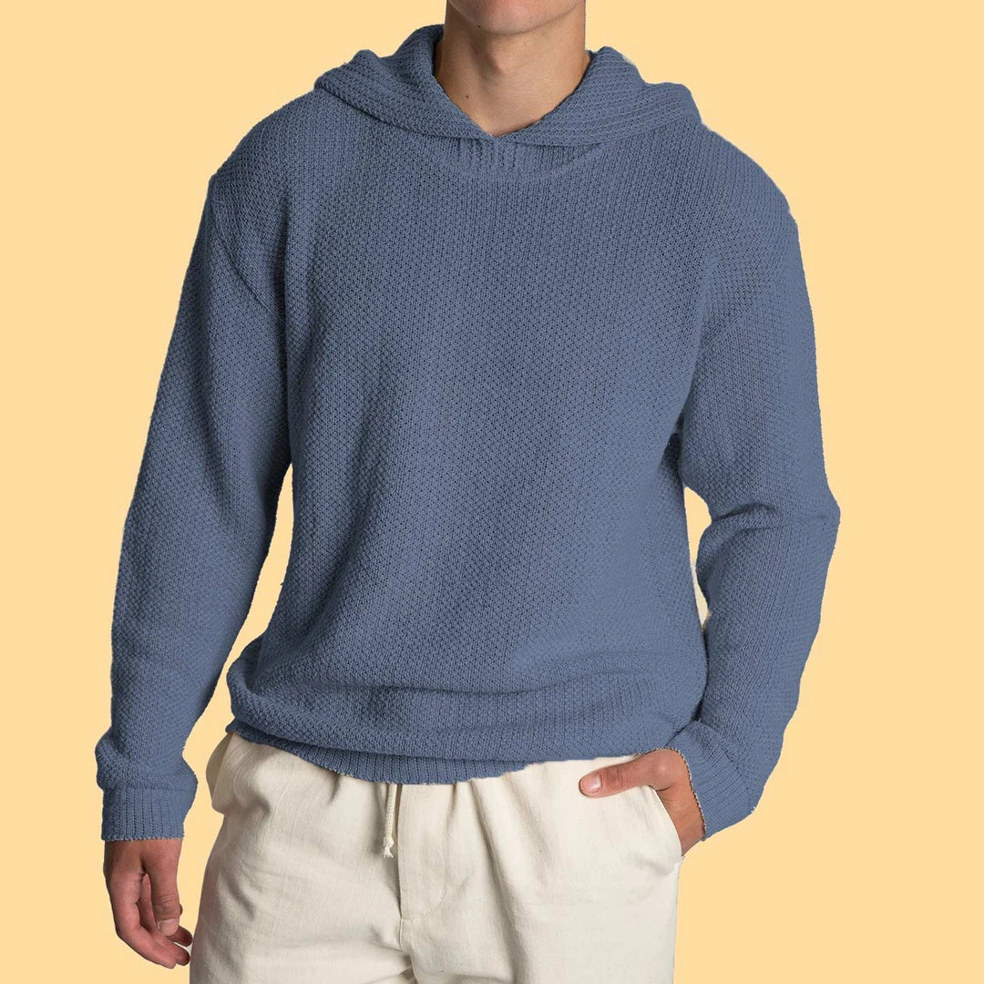 Cornwall Men's 100% Hemp Hooded Sweater | Eco-Friendly & Comfortable | Rawganique 6 Vendor-unknown Cornwall Men's 100% Hemp Hooded Sweater Tops