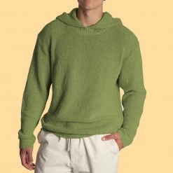Cornwall Men's 100% Hemp Hooded Sweater | Eco-Friendly & Comfortable | Rawganique 25 Vendor-unknown Cornwall Men's 100% Hemp Hooded Sweater Tops