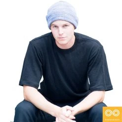 Vendor-unknown Mt. Washington Unisex Rainbow Hemp Knit Hat Hats