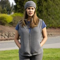 Vendor-unknown PEMBERTON 100% Organic Cotton Fleece Ski Beanie Tuque Toque Hat (Unisex) ShoesBags&More