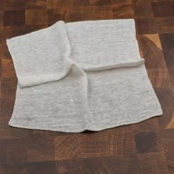 Vendor-unknown BedBath ISLINGTON Organic Linen Knit Handkerchief (10”x10”)