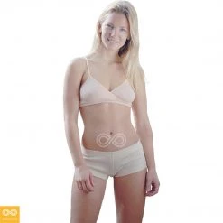 Vendor-unknown Viveca Organic Pima Cotton Cheeky Boy Shorts