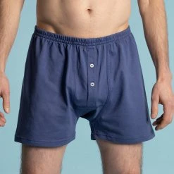 Rawganique popular shop 21 MOBY 100% Organic Prima Cotton Boxer Shorts (Gusset Crotch, Nut Button, OC Thread)