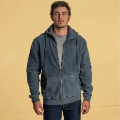 Vendor-unknown MONT TREMBLANT 100% Organic Cotton Fleece Hooded Zippered Sweatshirt (Unisex) Warmwear & Outerwear