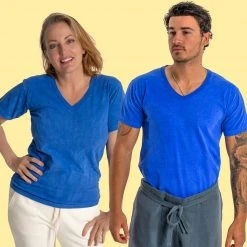 T-Shirts MONTEGO BAY 100% Organic Cotton V-neck T-shirt (Made In USA)