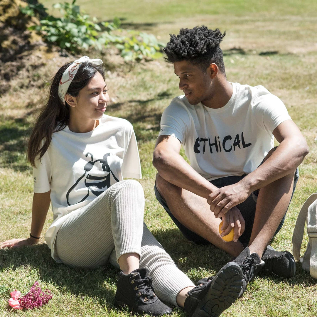 PUREVALLEY Women's 100% Organic Prima Cotton T-Shirt - Ethical & Sustainable Unisex Tee 3 T-Shirts Women PUREVALLEY 100% Organic Prima Cotton T-Shirt - Ethical (Unisex)