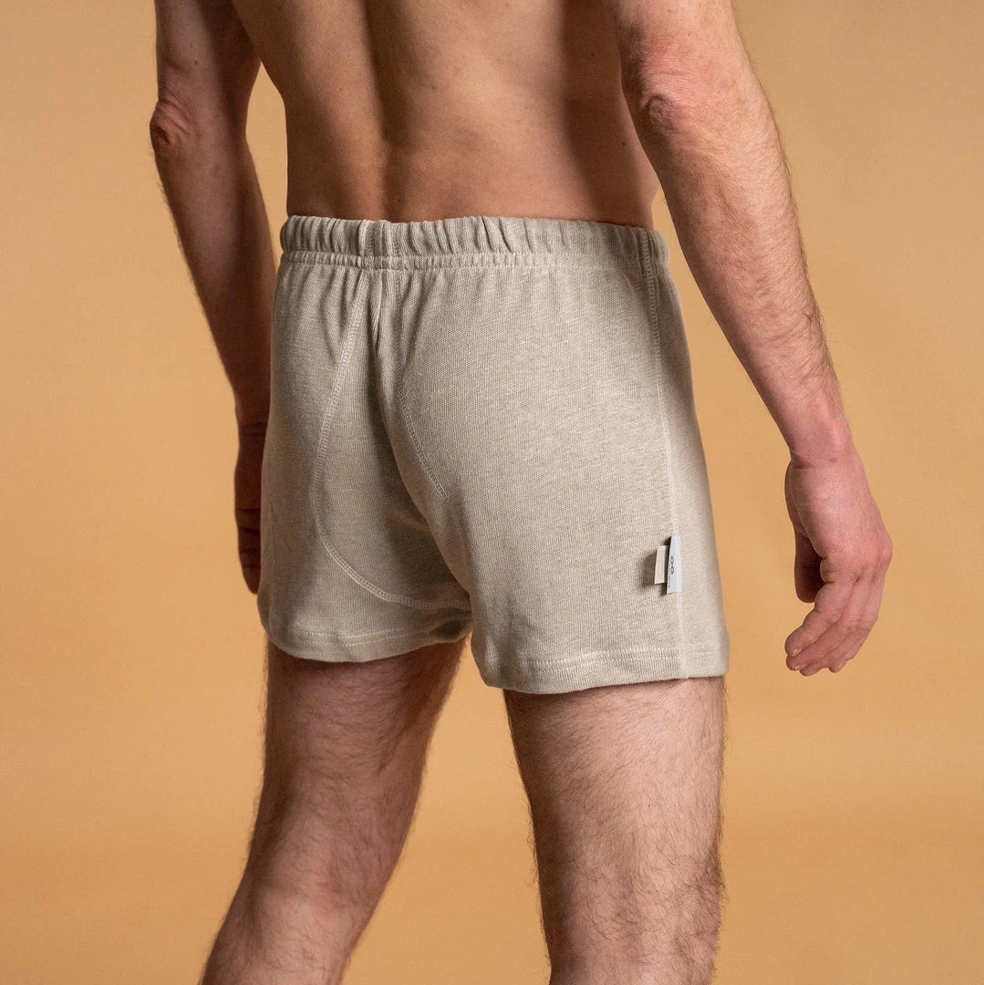 TELLURIDE 100% Organic Hemp Knit Boxer Briefs for Men - Comfortable & Eco-Friendly Underwear 5 Vendor-unknown TELLURIDE 100% Organic Hemp Knit Boxer Briefs (OC Thread)